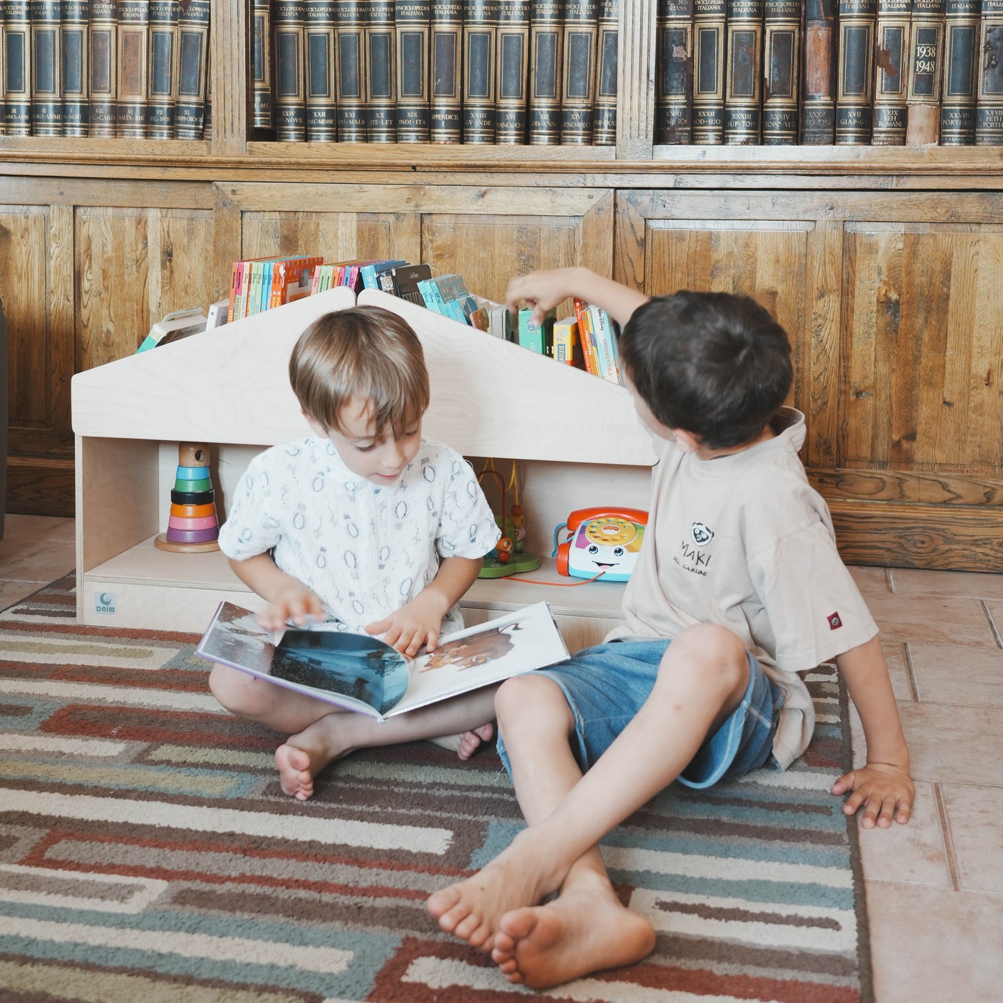 libreria-casetta-completo-per-bambini-in-legno-naturale-betulla-set